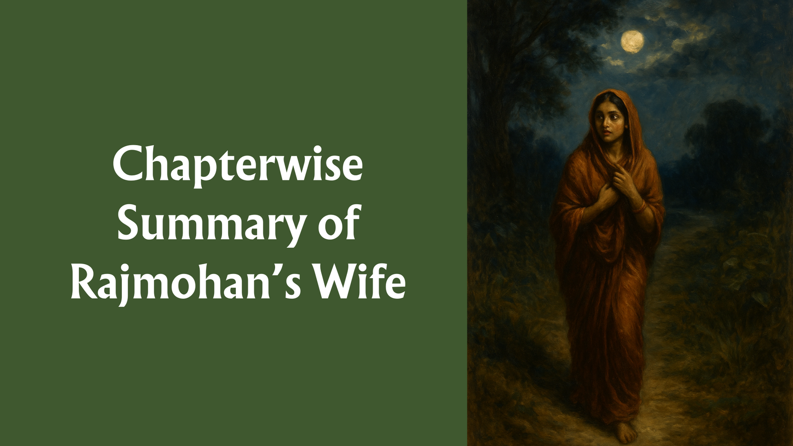 Chapterwise Summary of Rajmohan's Wife